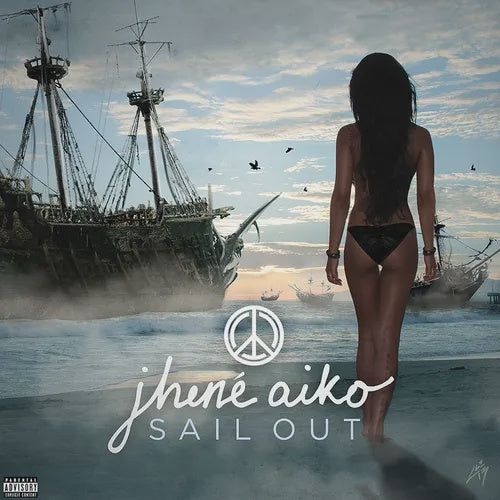 Jhene Aiko - Sail Out (2017) - New EP Record 2023 Def Jam Fruit Punch Vinyl - Neo Soul / R&B / Pop Rap - Shuga Records