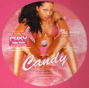 Foxy Brown - Candy - M- 12" Single Pink Vinyl Promo 2001 Def Jam Recordings USA - Hip Hop