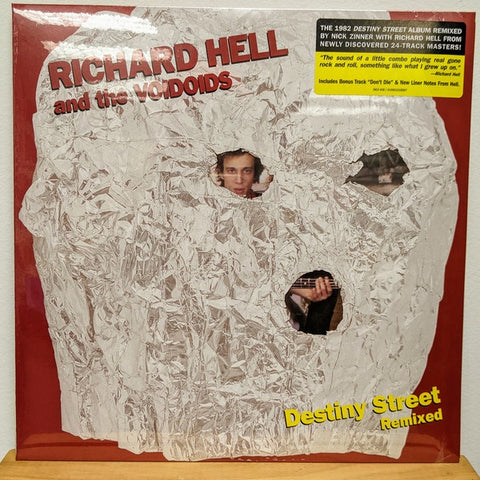 Richard Hell & The Voidoids ‎– Destiny Street Remixed (1982) - New LP Record 2021 Omnivore USA Clear Vinyl - Punk / Rock