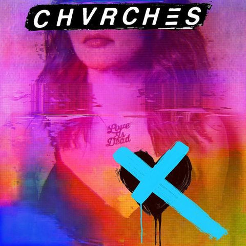 Chvrches - Love is Dead - New LP Record 2018 Glassnote USA Indie Exclusive 180 gram Clear Vinyl & Download - Dance-pop / Synth-Pop / Indie Pop