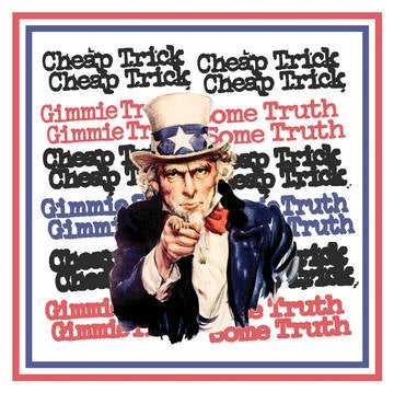 Cheap Trick - Gimme Some Truth -  New 7" Single Record Store Day Black Friday 2019 BMG USA RSD First Release Transparent Red Vinyl - Rock