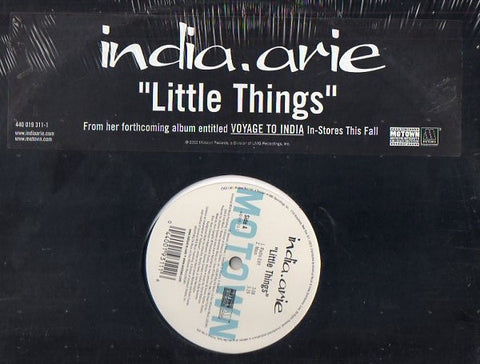 India.Arie ‎– Little Things - Mint- 12" Single Promo 2002 USA - Soul / Hip Hop