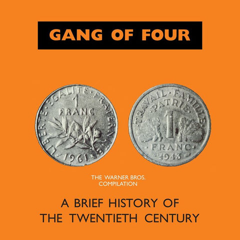 Gang Of Four ‎– A Brief History Of The Twentieth Century - New Vinyl 2 Lp 2018 Rhino 'Back To The 80's Exclusive' Reissue on Clear Vinyl with Gatefold Jacket - Post-Punk / New Wave