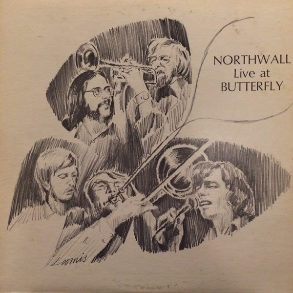 Northwall - Live At Butterfly - VG+ LP Record 1972 Private Press USA Vinyl - Blues Rock / Jazz-Rock - Shuga Records