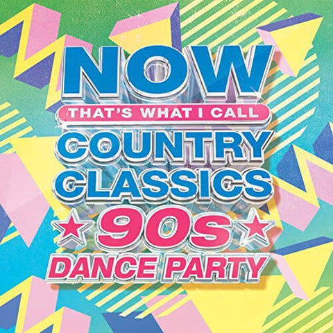 Various - Now Country Classics: 90's Dance Party - New 2 LP Record 2023 Now Hits Collections Lemon Yellow and Spring Green Vinyl - Country