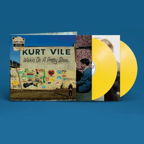 Kurt Vile – Wakin On A Pretty Daze (2013) - New 2 LP Record 2023 Matador Yellow Vinyl -