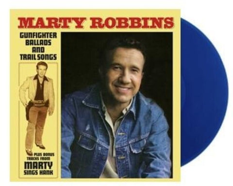 Marty Robbins - Gunfighter Ballads & Trail Songs (1959) - New LP Record 2023 Vinyl Passion Transparent Blue Vinyl - Country