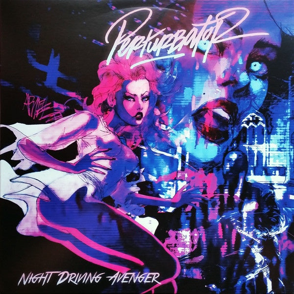 Perturbator ‎– Night Driving Avenger (2012) - New EP Record 2017 Blood Music Finland Import Vinyl - Electronic / Synthwave - Shuga Records