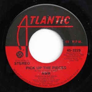 AWB ‎– Pick Up The Pieces / Work To Do VG+ - 7" Single 45RPM 1974 Atlantic USA - Funk/Soul