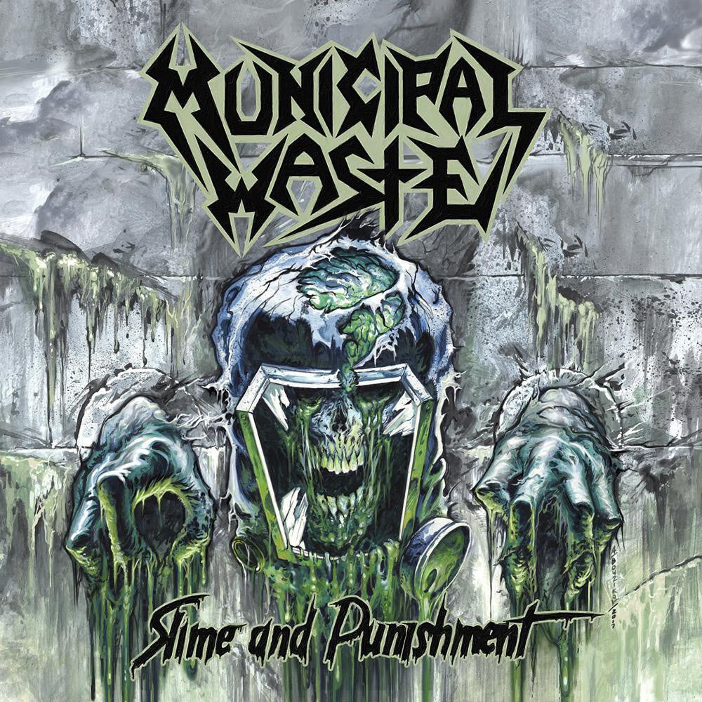 Municipal Waste ‎– Slime And Punishment - New Vinyl Record 2017 Nuclear Blast Pressing on 'Bottle Green' Vinyl (Limited to 2300) - Thrash / Speed Metal