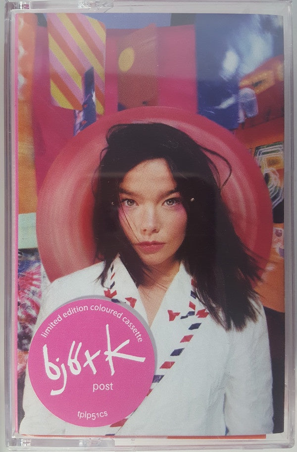 Björk - Post (1995) - New Cassette 2019 One Little Indian UK Import Pink Tape - Electronic / Trip Hop - Shuga Records