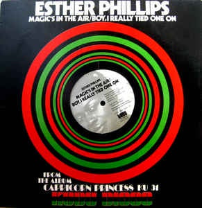 Esther Phillips / David Matthews - Magic's In The Air / Boy, I Really Tied One On / You Keep Me Hanging On - VG+ 12" Single 1976 USA - Funk / Soul / Disco
