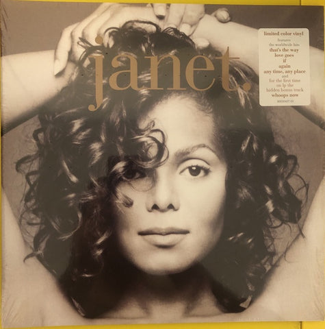Janet Jackson ‎– Janet. (1993) - New 2 LP Record 2019 Virgin USA Clear Vinyl - RnB / R&B / New Jack Swing