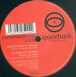 Various ‎– Outerspacefunk Four - Mint- 12" Single Record - 2001 UK Spacefunk Vinyl - Deep House