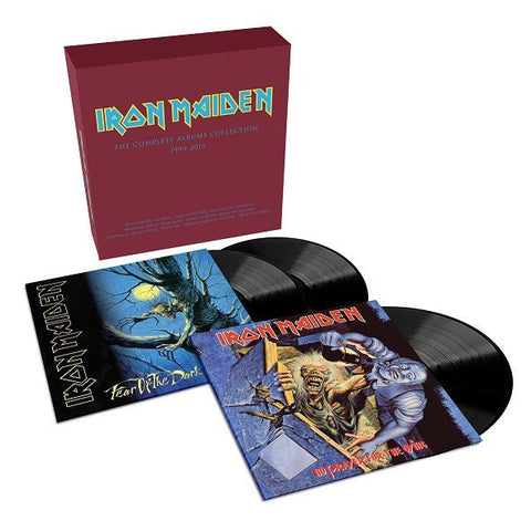 Iron Maiden - Complete Albums 1990-2015 - New Vinyl Record 2017 Sanctuary Records 2 album, 3-LP 180gram Black Vinyl Reissue w/ Deluxe Box to house all Iron Maiden Reissue LPs - Metal