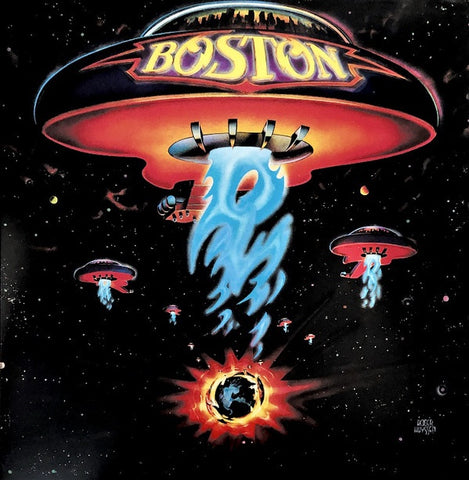 Boston ‎– Boston (1976) - New LP Record 2020 Epic Walmart Exclusive Flame Blue Vinyl - Hard Rock / Pop Rock