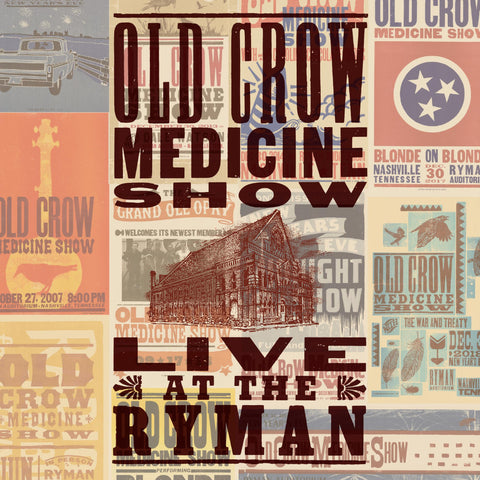 Old Crow Medicine Show - Live at The Ryman - New LP Record 2019 Columbia USA Vinyl - Country