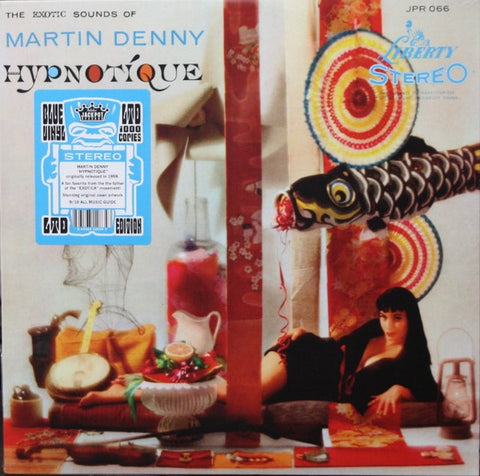 Martin Denny ‎– Hypnotique (1959) - New LP Record 2020 Jackpot USA Blue Vinyl - Jazz / Exotica / Space-Age / Pacific