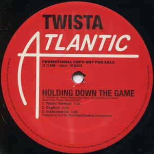 Twista ‎– Holding Down The Game / So Lonely / Out Here - Mint- - 12" Single Record - Hip Hop