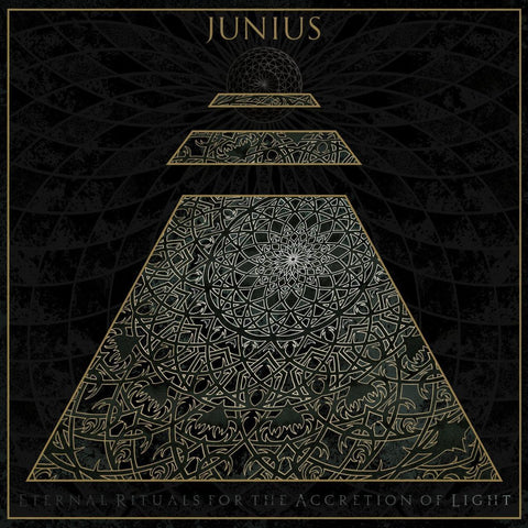 Junius - Eternal Rituals for the Accretion of Light - New Vinyl Record 2017 Prosthetic Records Di-Cut, Gatefold Cover Limited Edition Clear w/ Black Smoke Vinyl - Post-Metal / Post-Rock