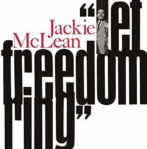 Jackie McLean - Let Freedom Ring - New Vinyl Lp 2014 Blue Note Stereo Reissue - Jazz / Hard Bop