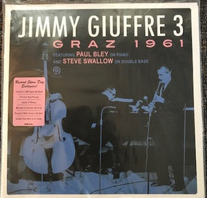 Jimmy Giuffre - Graz 1961 - New 2 Lp Record store Day 2020 Org USA RSD Vinyl - Jazz