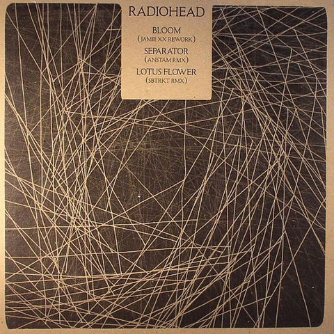 Radiohead  - Bloom (Jamie XX Rework) / Separator (Anstam RMX) / Lotus Flower (SBTRKT RMX) - New 12" Single Record 2011 UK Import Ticker Tape Ltd.  180 Gram Vinyl - House / Abstract