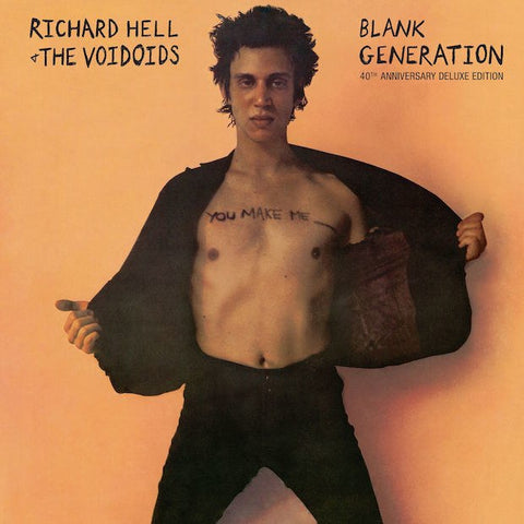 Richard Hell & The Voidoids - Blank Generation (40th Anniversary Deluxe Edition) - New Vinyl 2017 Rhino RSD Black Friday 2LP First Release with Gatefold Jacket, 16-Page Booklet and Unreleased Tracks (Limited to 2500) - Punk