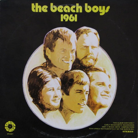 The Beach Boys ‎– 1961 - Mint- Lp Record 1972 Stereo USA Vinyl - Surf Rock / Pop