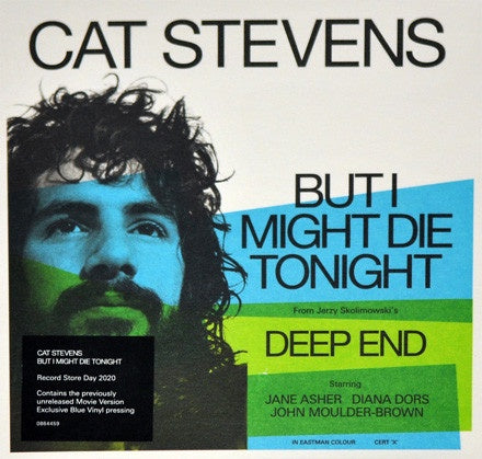 Cat Stevens - But I Might Die Tonight -  New 7" Single Record Store Day 2020 Island Europe Import RSD Blue Vinyl - Pop Rock