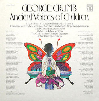 George Crumb ‎– Ancient Voices Of Children - Mint- 1971 Stereo USA - Modern Classical