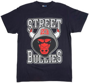 Phat Doc - Men's Navy 'Street Bullies 23' Chicago Basketball T-Shirt