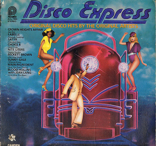 Compilation Various ‎– Disco Express - VG+ Lp Record 1979 Stereo USA - Disco / Funk