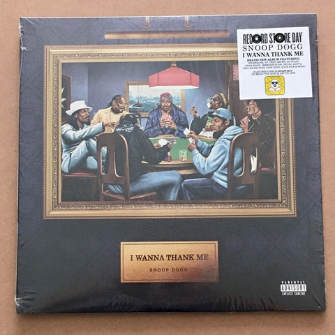 Snoop Dogg ‎– I Wanna Thank Me - New 2 Lp Record Store Day 2020 Doggy Style RSD Gold Nugget Vinyl - Hip Hop