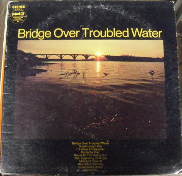 Various ‎Artists – Bridge Over Troubled Water VG+ 1969 Pickwick/33 Stereo Compilation - Folk Rock