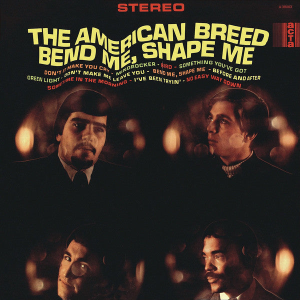 The American Breed ‎– Bend Me, Shape Me VG 1968 Acta Stereo Pressing USA - Pop Rock