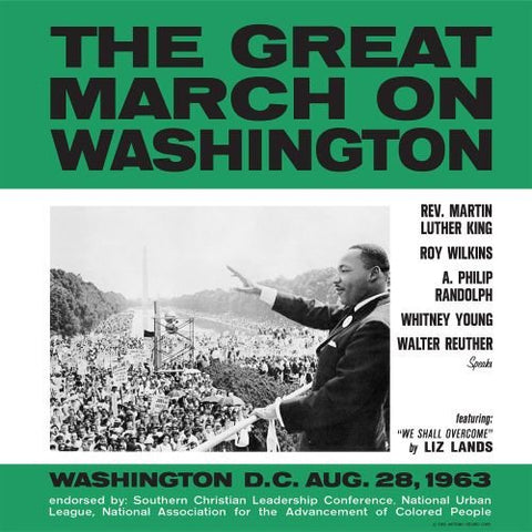 Various ‎– The Great March On Washington (1963) - New LP Record 2021 Motown Vinyl - Spoken Word / Speech