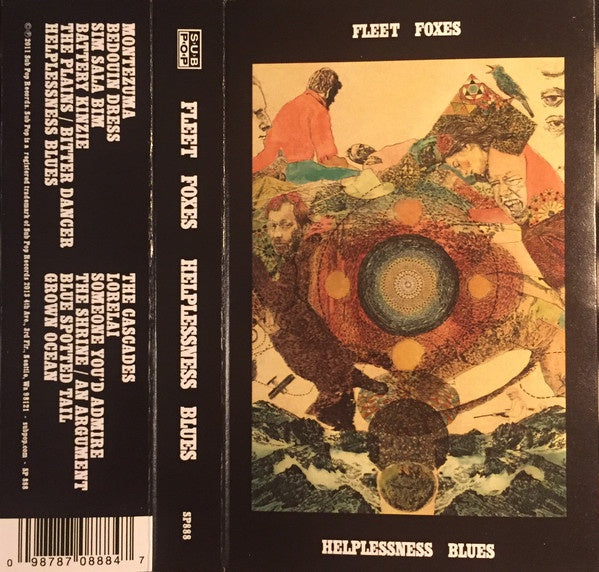 Fleet Foxes ‎– Helplessness Blues (2011) - New Cassette 2016 Sub Pop Tape - Indie Rock / Folk