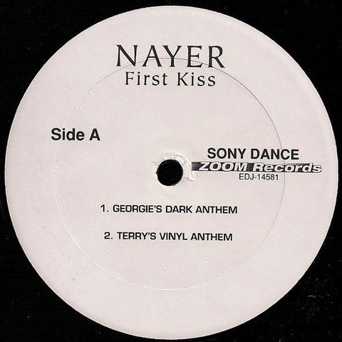 Nayer - First Kiss VG+ - 12" Single 2002 Zoom USA - House