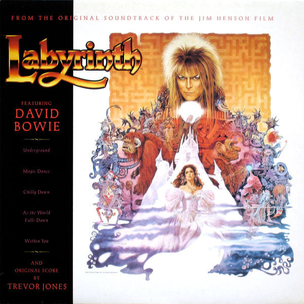 David Bowie, Trevor Jones - Labyrinth (From The Original Jim Henson Film) (1986) - New LP Record 2025 EMI Capitol Vinyl - Soundtrack - Shuga Records
