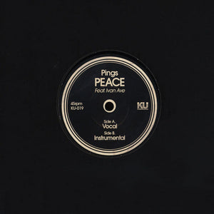 Pings – Peace - New 7" Single Record 2015 KingUnderground UK Vinyl - Hip Hop