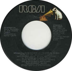 Dr. Buzzard's Original Savannah Band ‎– Whispering / Cherchez La Femme / Sunshower - Mint- 7" Single 45 Record 1976 USA - Disco