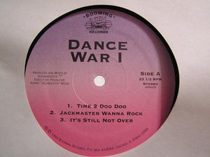 Soundmaster "T"* - Dance War 1 - VG- (Low Grade) 12" Single USA 1993 (Original Press) - Chicago Ghetto House