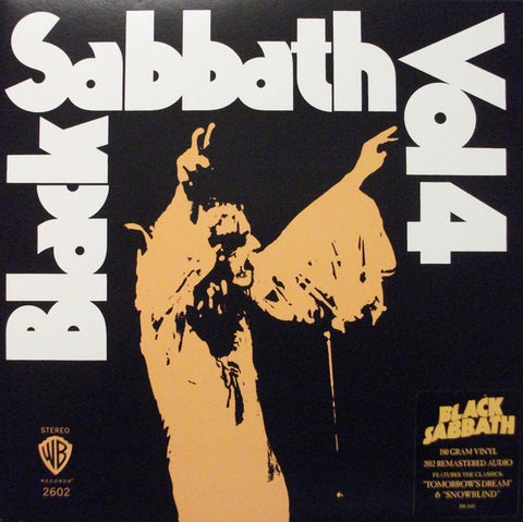 Black Sabbath – Black Sabbath Vol 4 - New LP Record 2016 Warner Rhino 180 gram Vinyl - Hard Rock / Heavy Metal