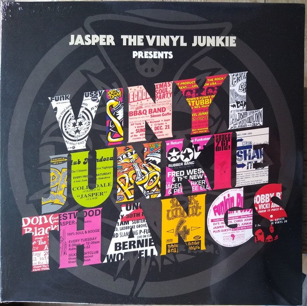 Jasper The Vinyl Junkie ‎– Vinyl Junkie Thangs - New 3 LP Record 2021 BBE Europe Import Vinyl & 7" - Soul / Funk / Latin - Shuga Records