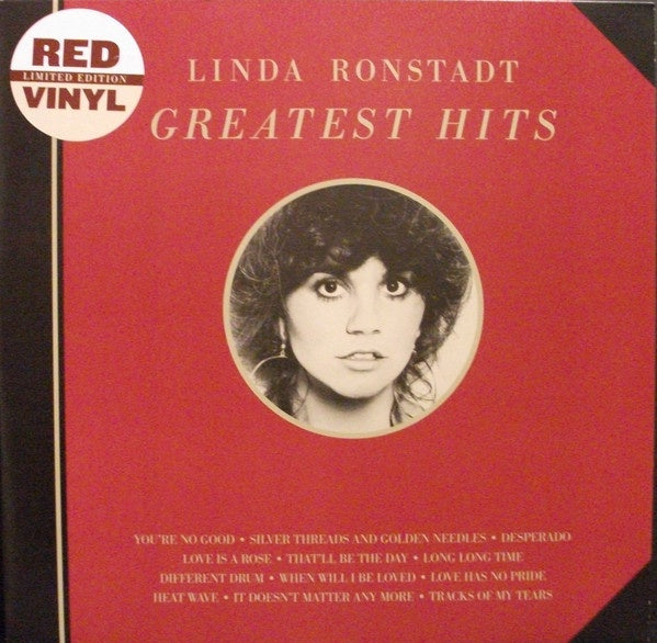 Linda Ronstadt ‎– Greatest Hits - New Vinyl Record 2015 USA Limited Edition RED Vinyl - Rock / Pop