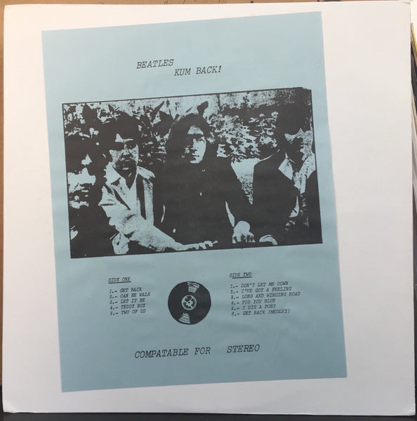 The Beatles ‎– Kum Back - VG+ 1969 Stereo USA - Rock / Pop - Shuga Records