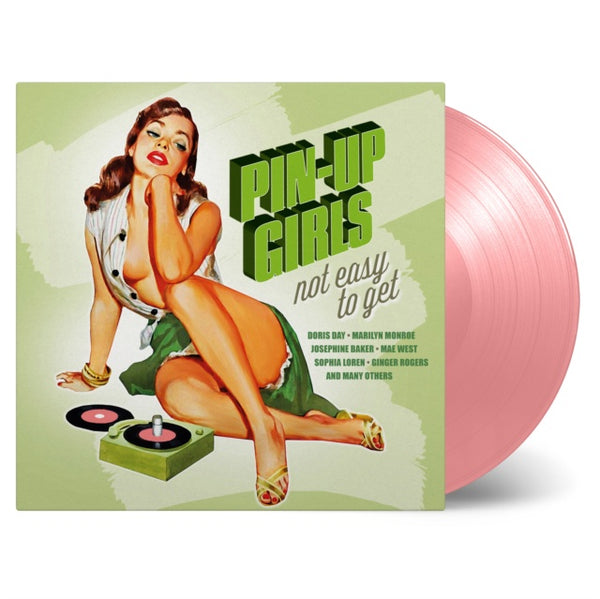 Various ‎– Pin-Up Girls - Not Easy To Get - New LP Record Store Day 2021 Vinyl Passion Europe Import Pink Vinyl - Jazz / Pop