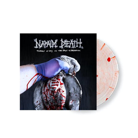 Napalm Death ‎– Throes of Joy in the Jaws of Defeatism - New LP Record 2020 Century Media USA 180 gram Stressed Sanguine Blood Smear Vinyl & Poster - Grindcore