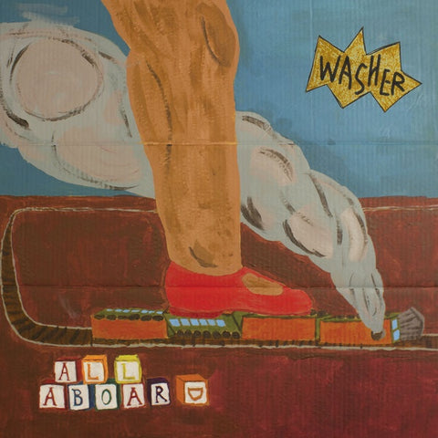 Washer – All Aboard - New Lp Recprd 2017 USA Vinyl - Indie Rock